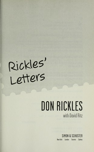 Rickles’ Letters (2008)