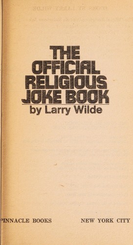 Official Religious-Not So Religious Joke Book (1976)