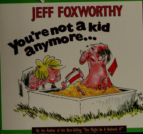 You're not a kid anymore when--