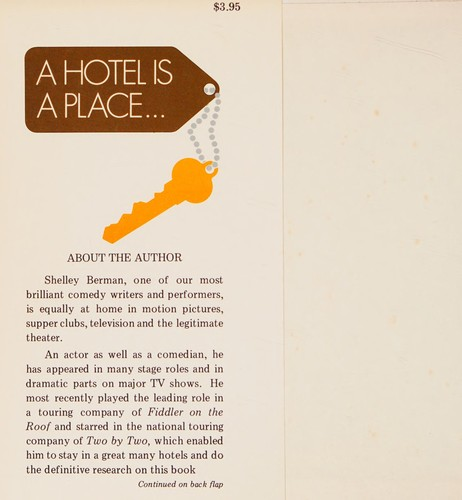 A Hotel Is a Place… (1972)