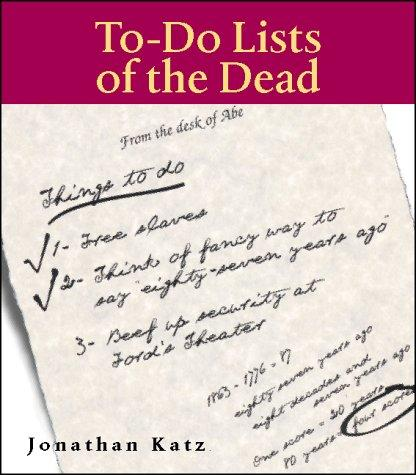 To-Do Lists Of The Dead (2000)