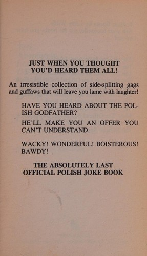 The absolutely last official Polish joke book (1983)