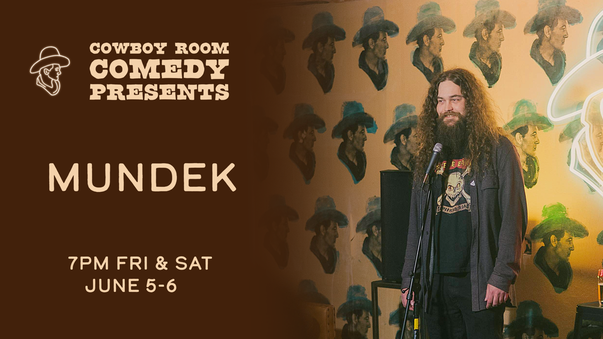 Poster for 6/5-6 Headliner MUNDEK