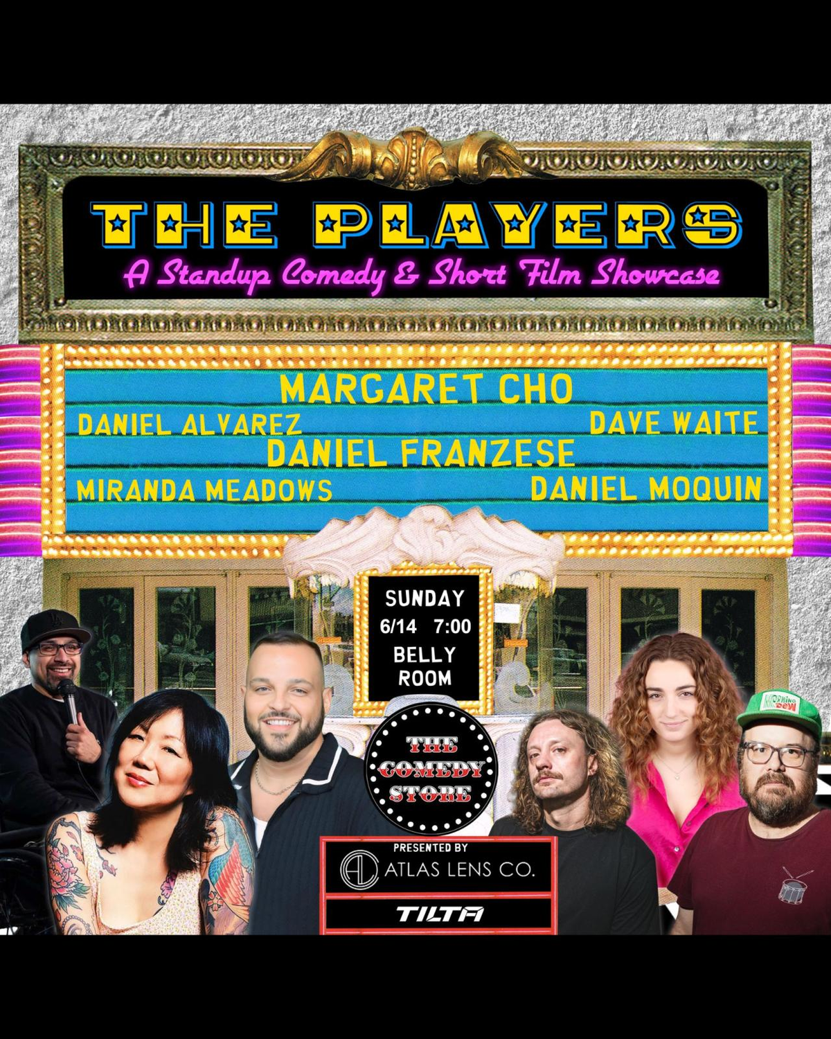 Poster for Atlas Lens Co. Presents: The Players