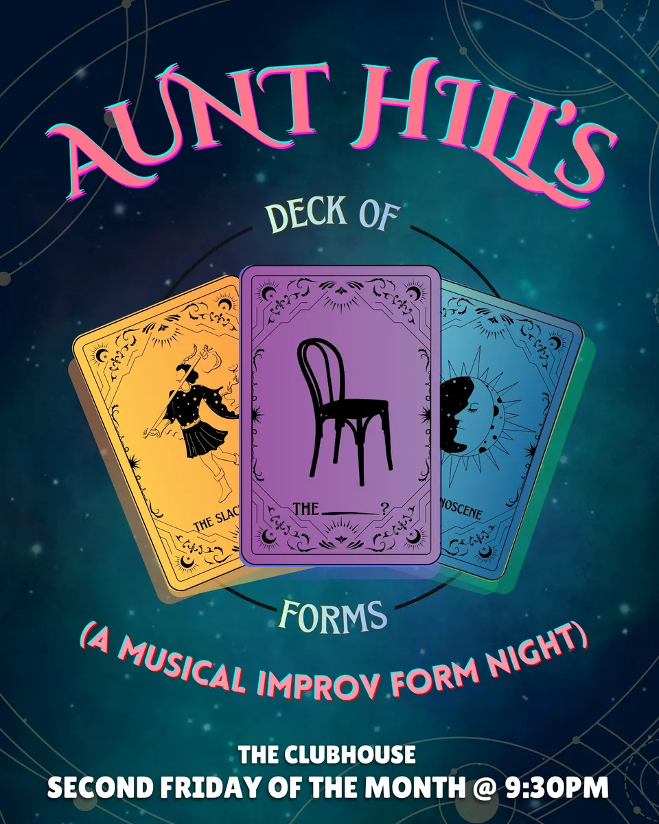 Poster for Aunt Hill's Deck of Forms