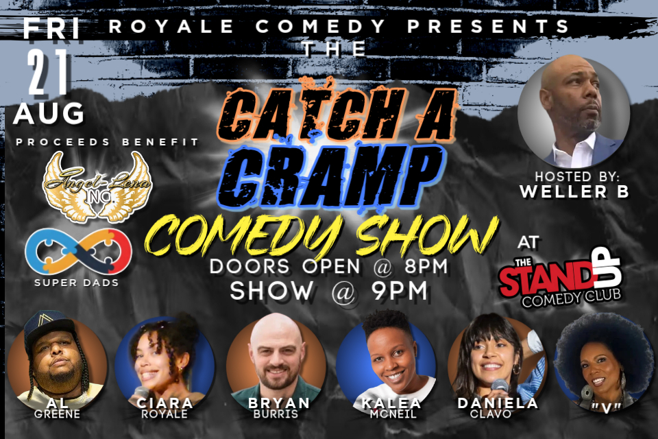 Poster for Catch a Cramp Comedy Show