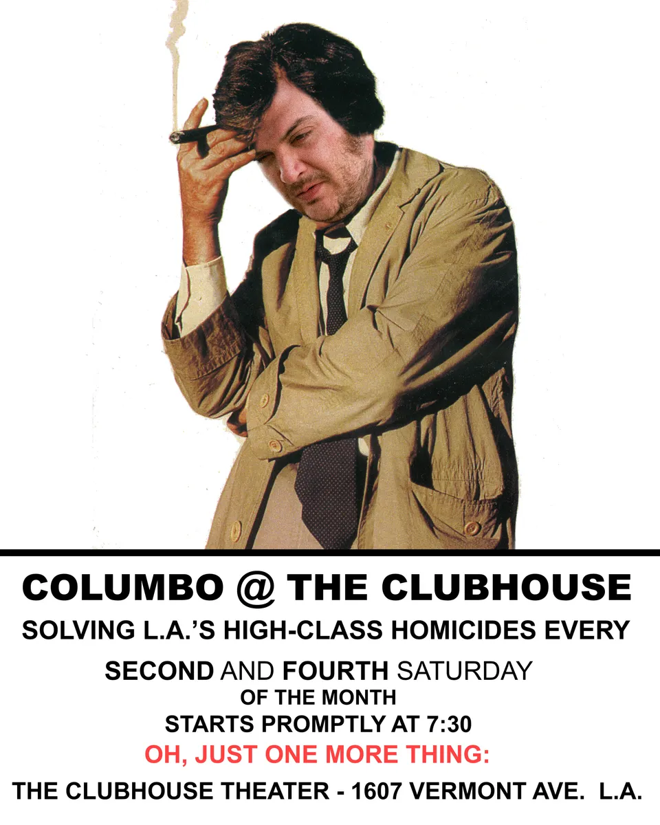 Poster for Columbo At The Clubhouse