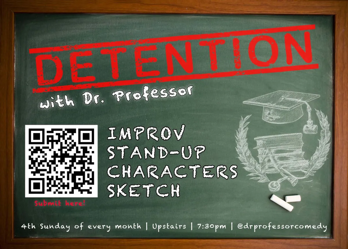 Poster for Dr. Professor Presents: DETENTION