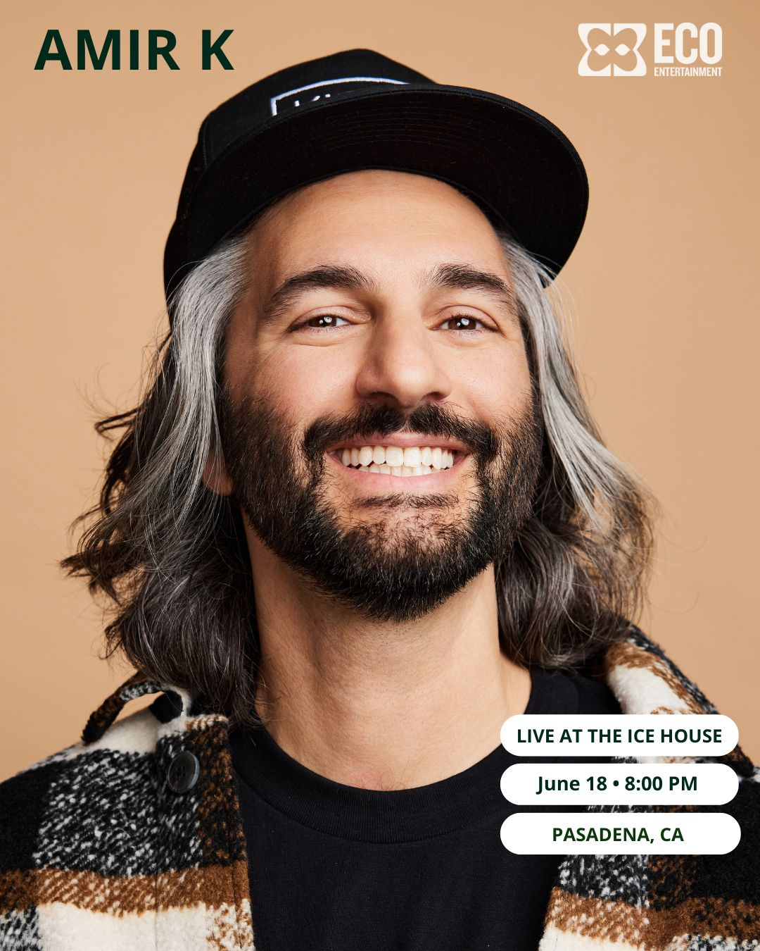 Poster for Eco Entertainment Presents Amir K
