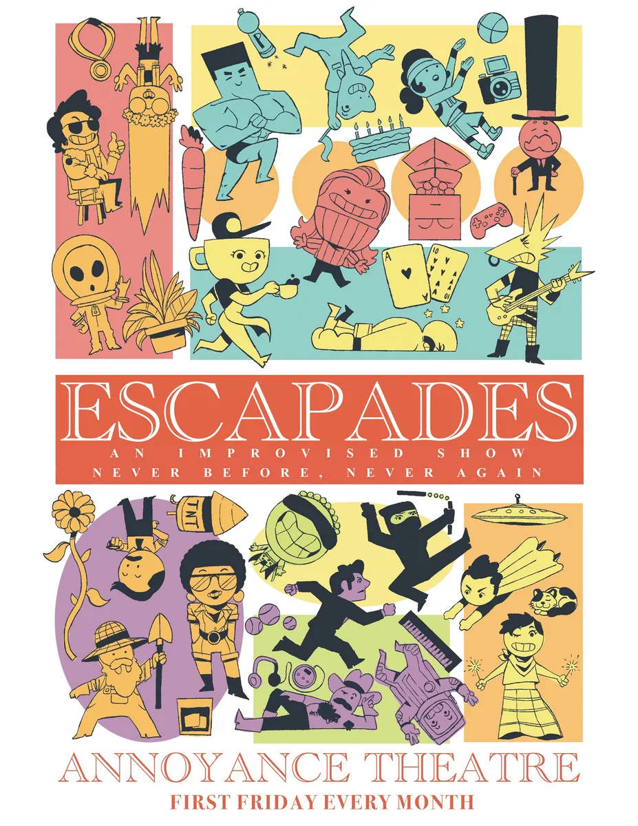 Poster for Escapades!