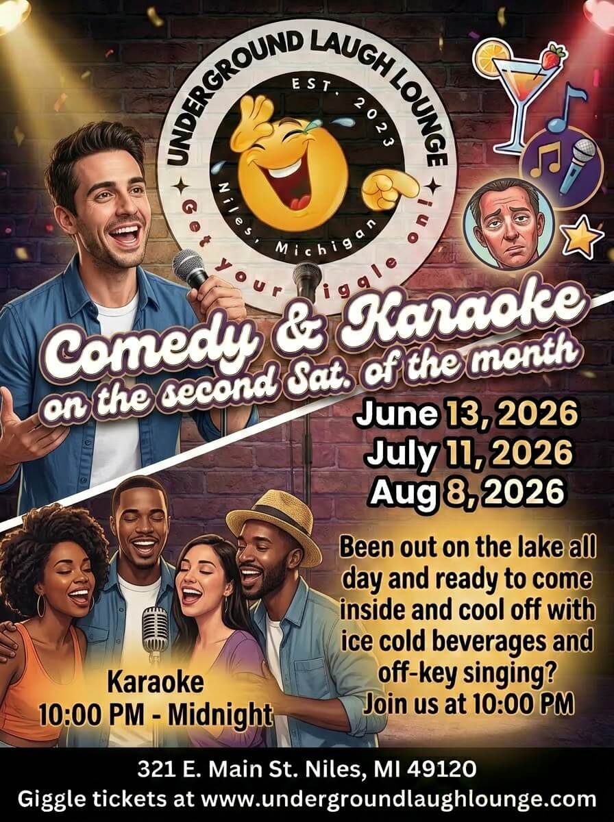 Poster for Free Comedy & Karaoke