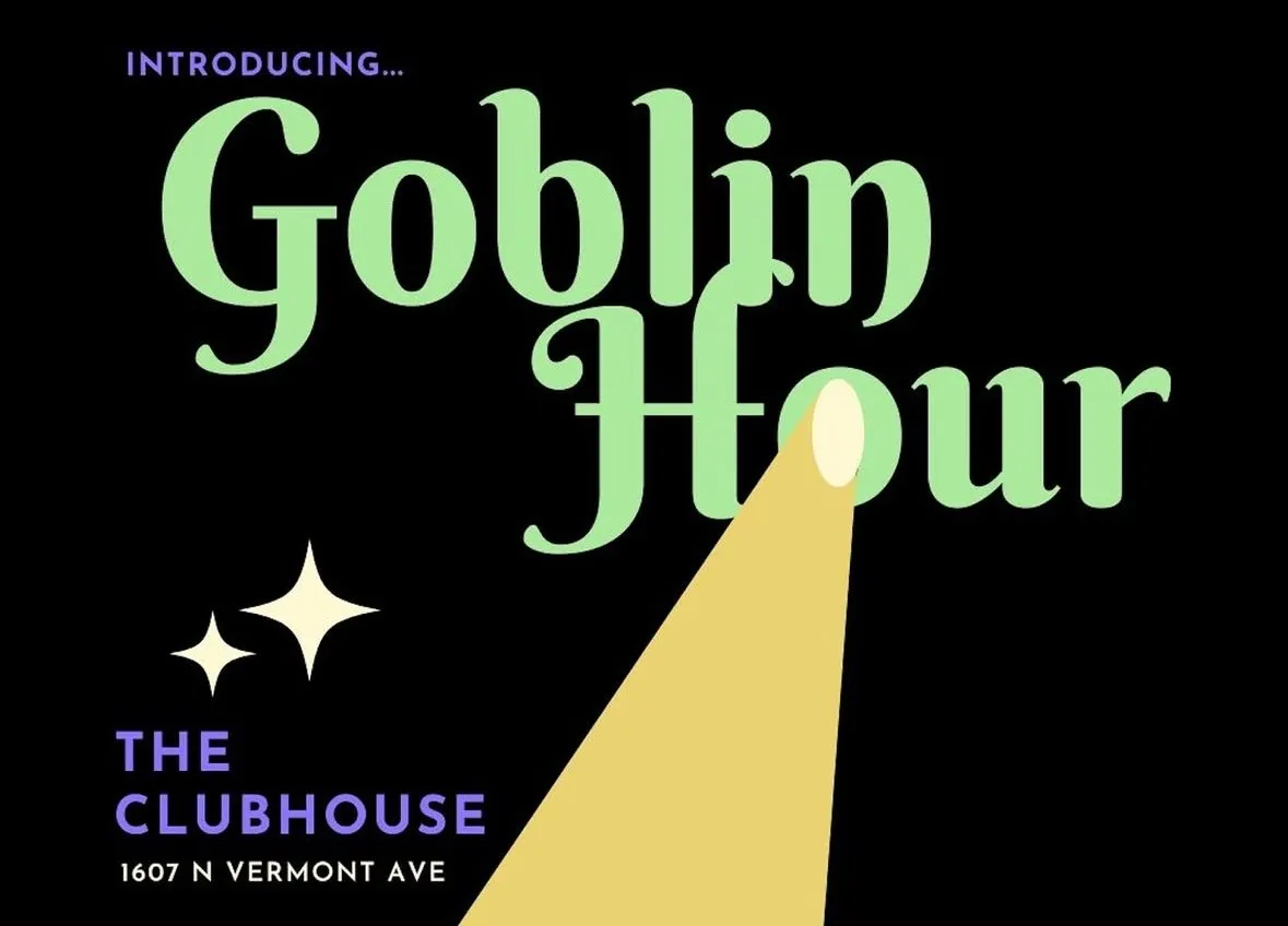 Poster for Goblin Hour! Hosted by Occasional Goblins