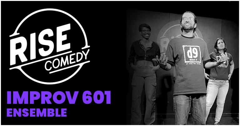 Poster for IMPROV 601 (Sundays 6/7-7/19 @11am-1:45pm)