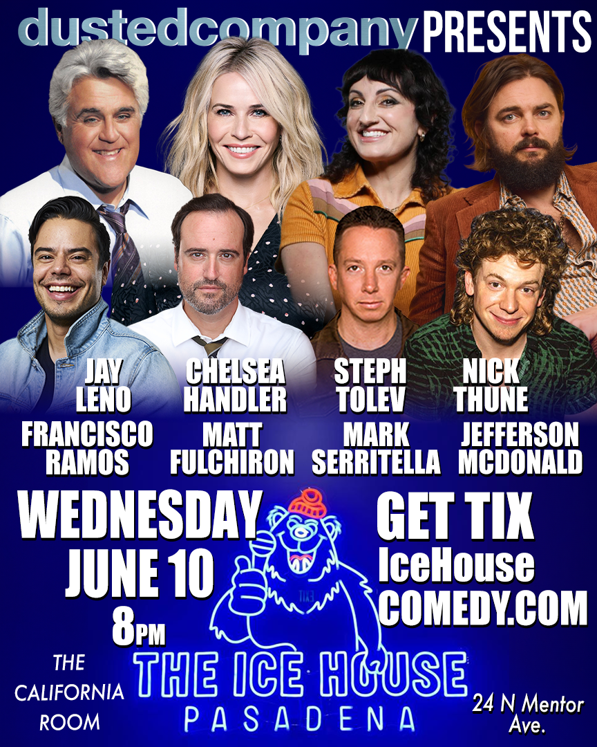 Poster for Jay Leno, Chelsea Handler, Steph Tolev, and more!