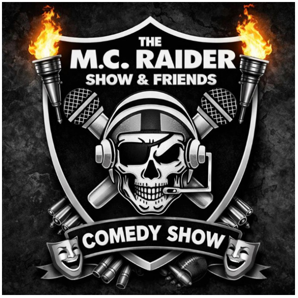 Poster for MC Raider & Friends Comedy Show