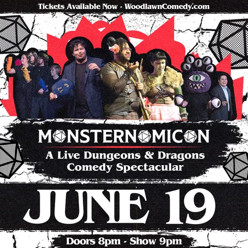 Poster for Monsternomicon: A Live D&D Comedy Spectacular