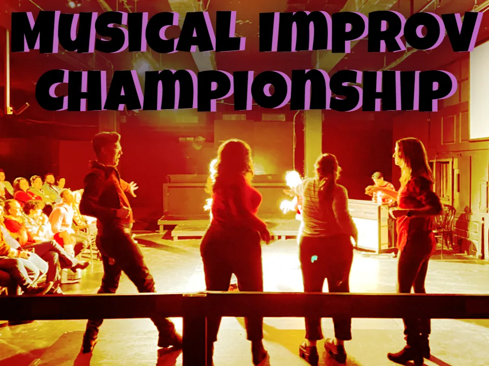 Poster for Musical Improv Championship!