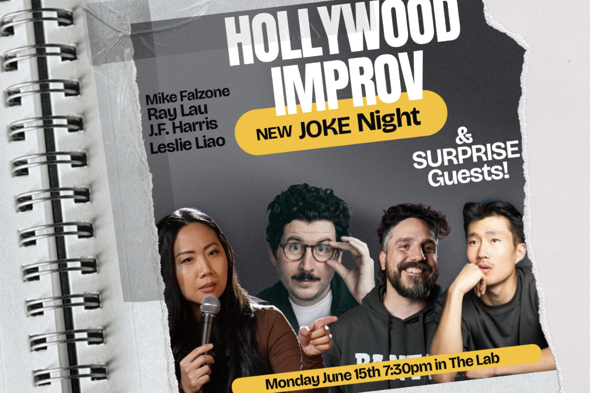 Poster for New Joke Night ft. Mike Falzone, J.F. Harris, Ray Lau, Leslie Liao and more TBA