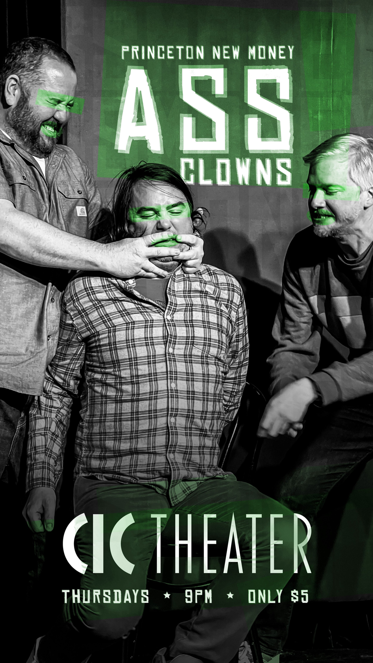 Poster for Princeton New Money Assclowns