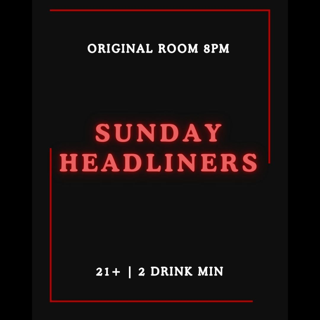 Poster for Sunday Headliners