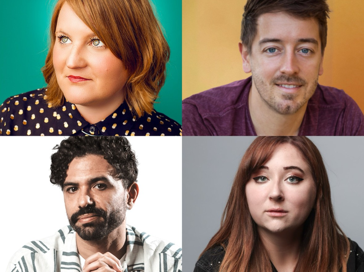 Poster for Tonight at the Lab ft. Kelly Ryan, Amy Miller, Ramsey Badawi, Matty Chymbor, Angie Stroud, Skyler Higley, Julian Fernandez, & More TBA
