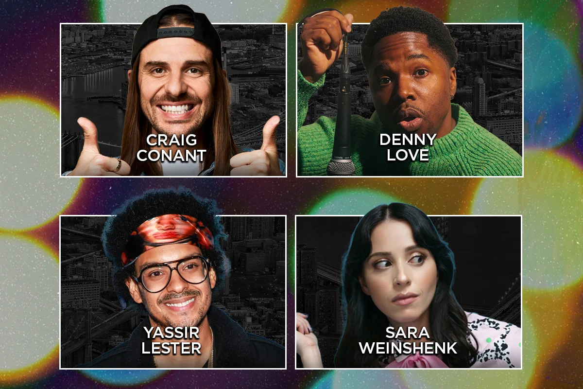 Poster for Tonight at the Improv ft. Craig Conant, Yassir Lester, Sara Weinshenk, Denny Love, Nicky Paris and more TBA