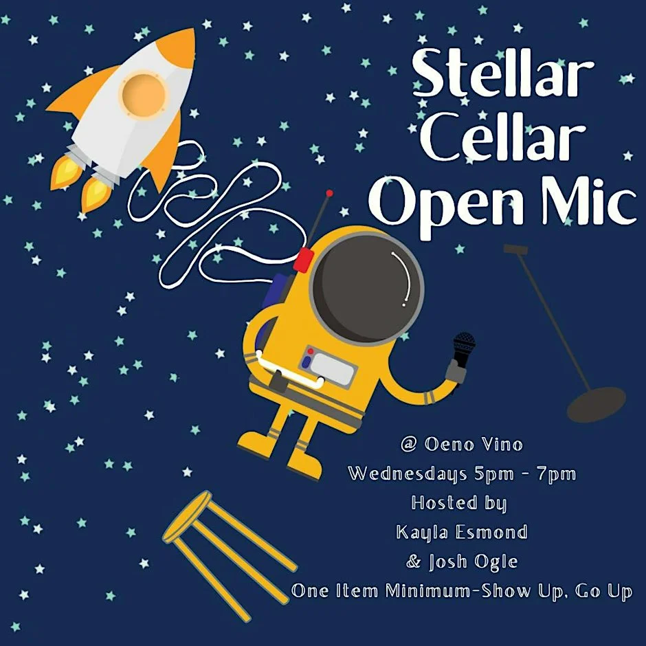 Poster for EVERY TUESDAY: The Stellar Cellar | LA Comedy Open Mic @ nico's