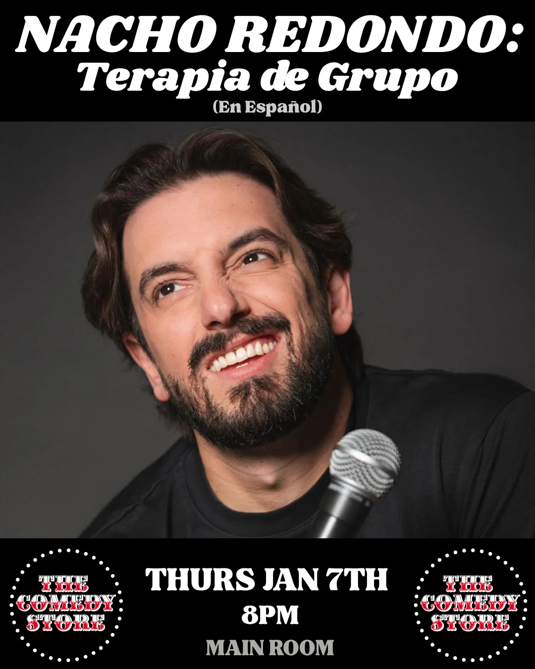 Poster for Nacho Redondo: Terapia de Grupo (En Español)