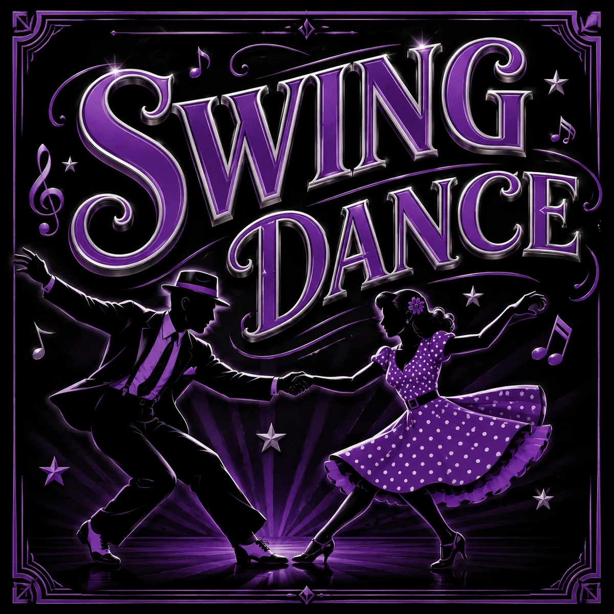 Poster for Swing Dancing Class at Joker’s!