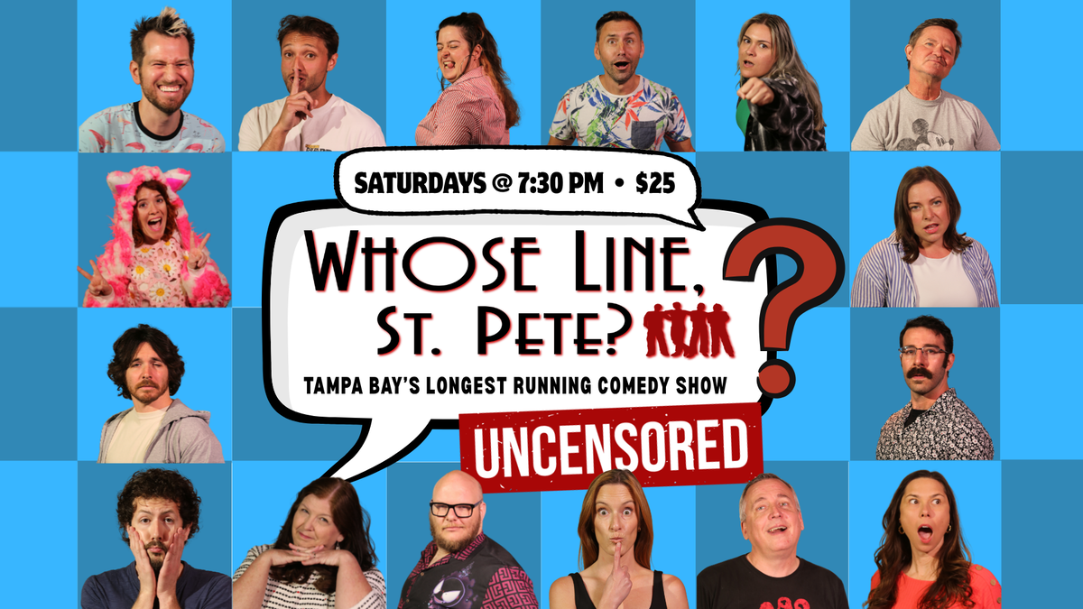 Poster for Whose Line St Pete