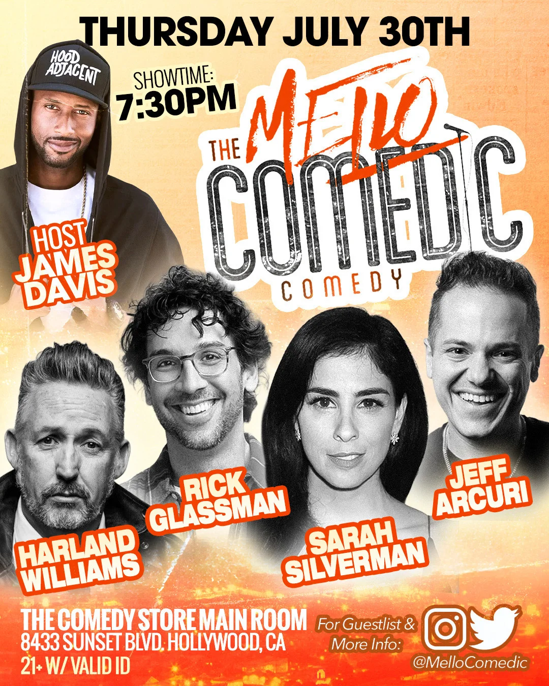 Poster for Mello Comedic