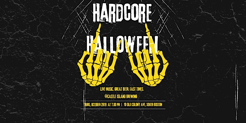 Poster for HARDCORE HALLOWEEN: LIVE MUSIC