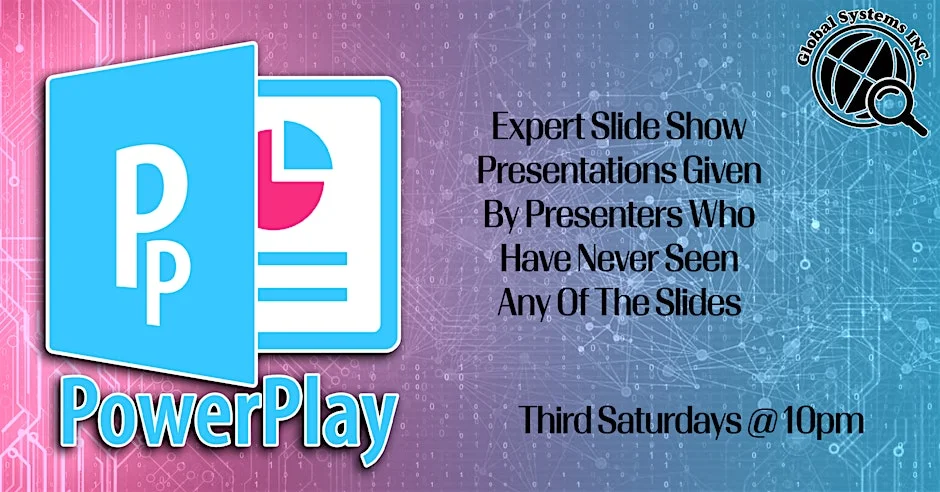 Poster for PowerPlay - Improv Comedy Show