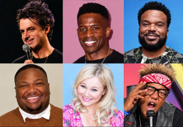 Poster for Mark Hayes & Friends ft. Godfrey, Caroline Rhea, Jack Whitehall, King Bo, Nick Colletti, Kyle Massey, Chris Massey, Mark Hayes and more TBA