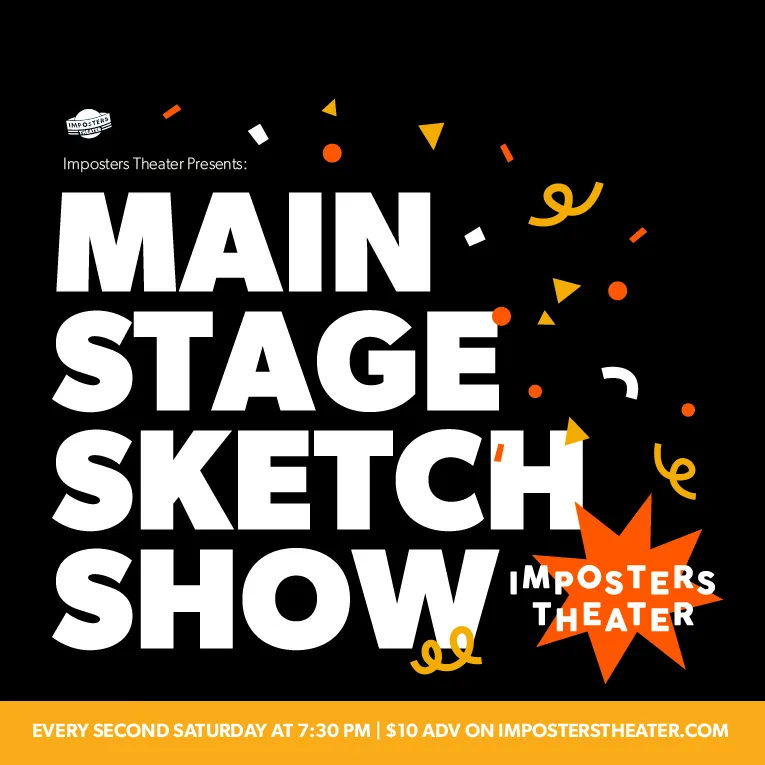 Poster for The Best of The Imposters Main Stage Sketch Show + New Me