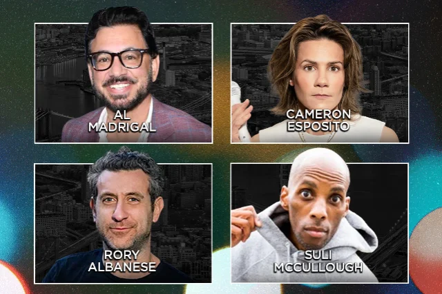 Poster for Tonight at the Improv ft. Cameron Esposito, Al Madrigal, Rory Albanese, Suli McCullough, Frazer Smith, and more TBA