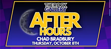 Poster for Chad Bradbury Stand-Up Comedy Show