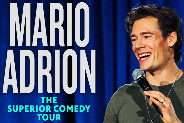 Poster for Mario Adrion: The Superior Comedy Tour