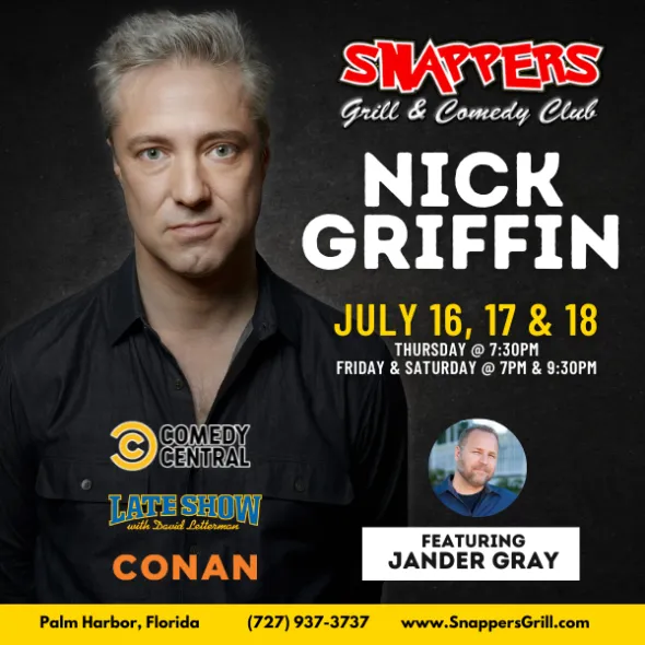 Poster for Nick Griffin Comedy