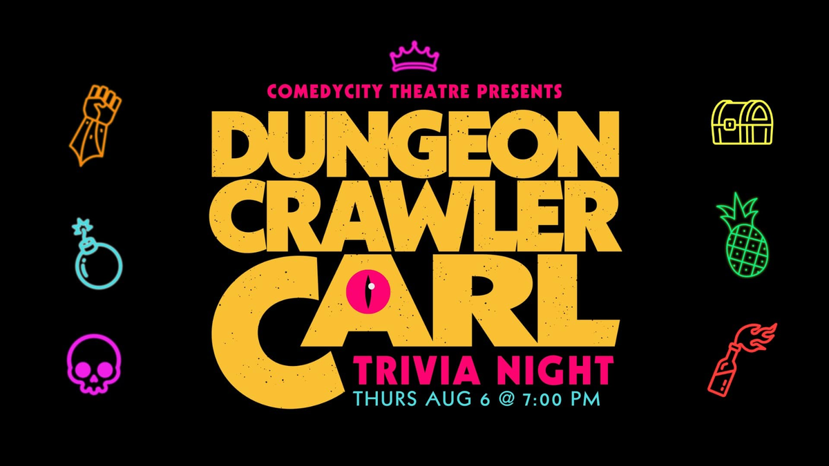 Poster for Dungeon Crawler Carl Trivia Night