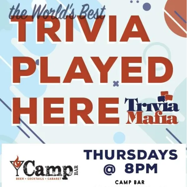 Poster for Bar Trivia from Trivia Mafia - No tickets or reservations needed