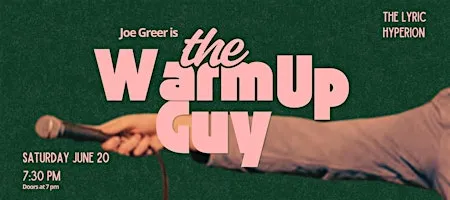 Poster for THE WARM UP GUY