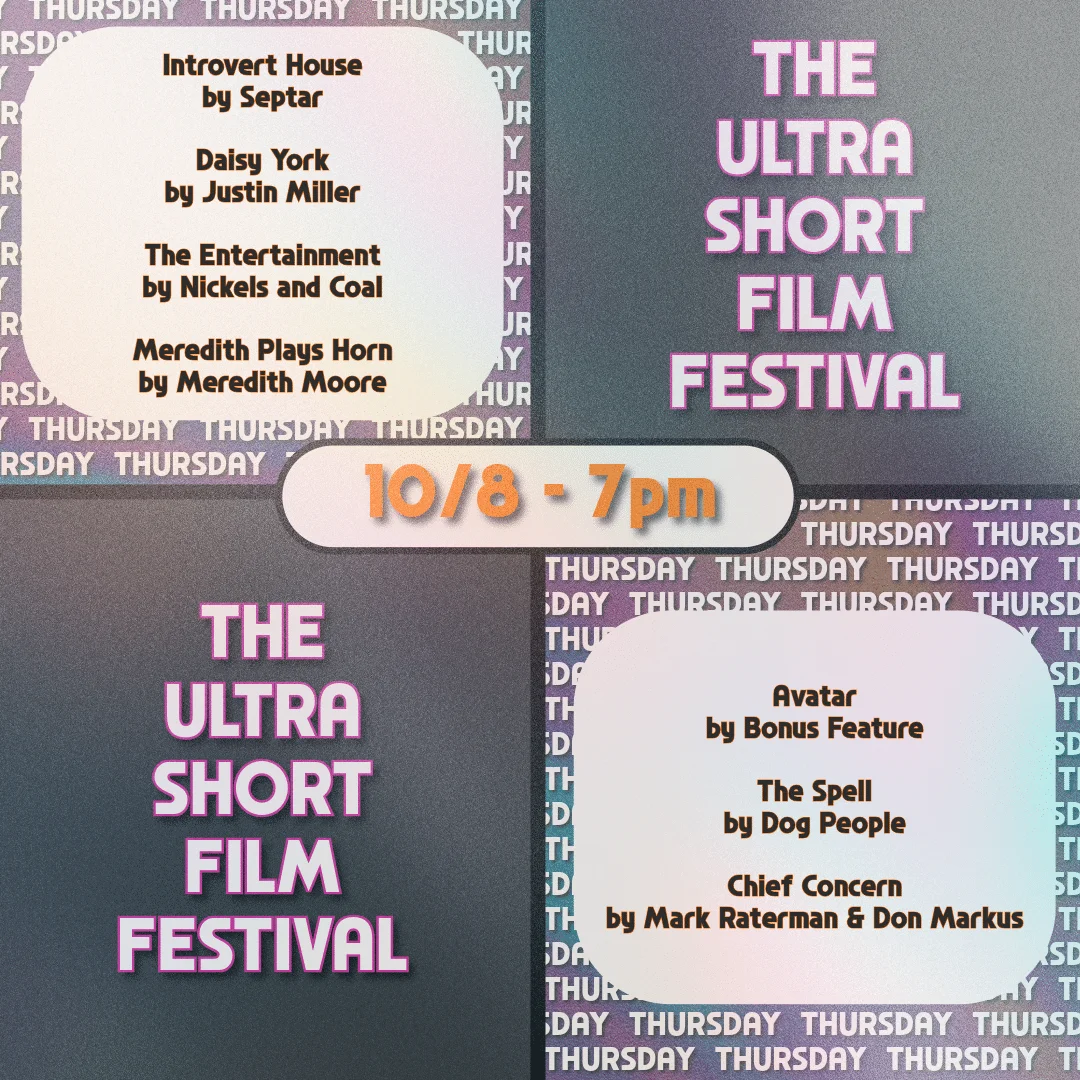 Poster for 2026 Denver Sketch Festival – The Ultra Short Film Festival