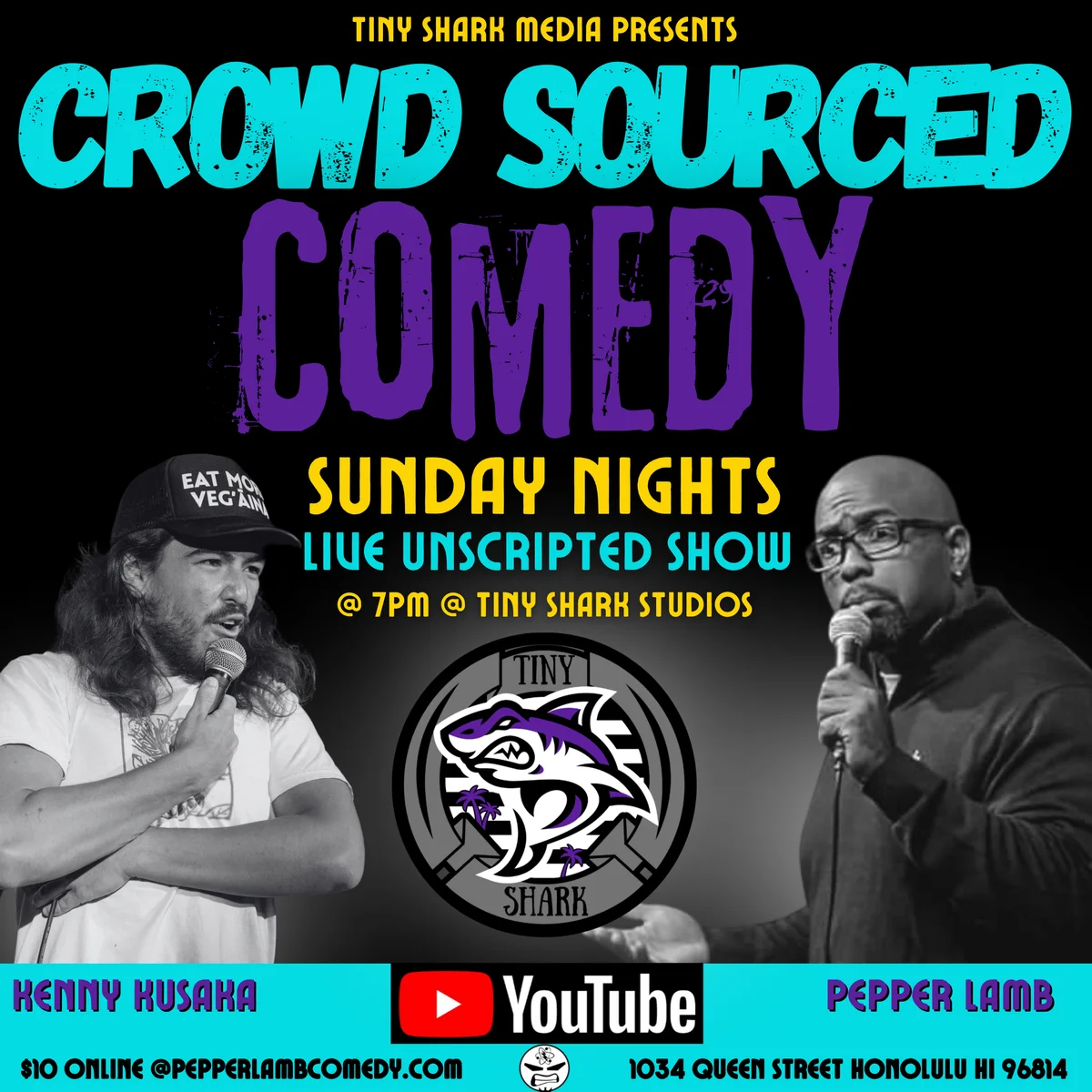 Poster for CROWD SOURCED COMEDY - JULY 19th
