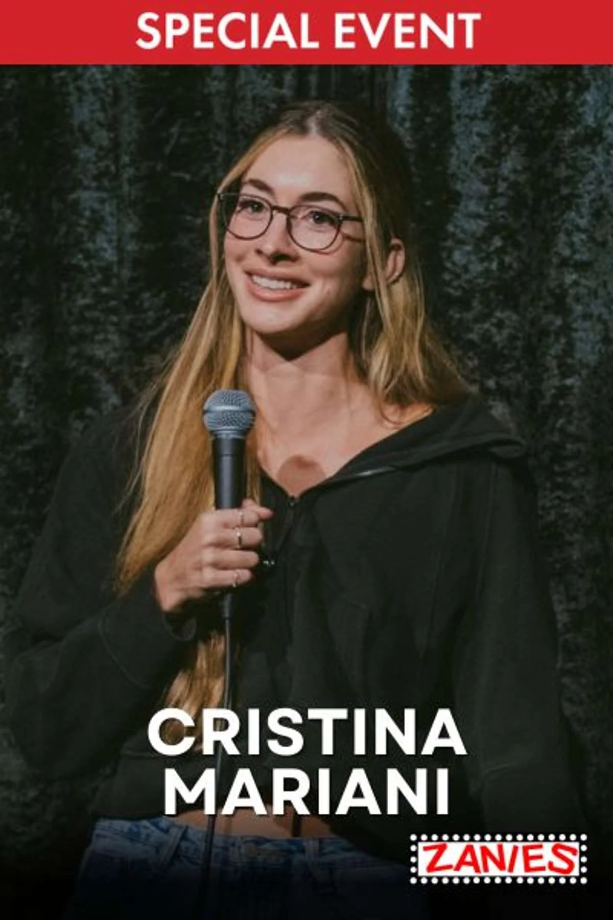 Poster for Cristina Mariani **Special Event**