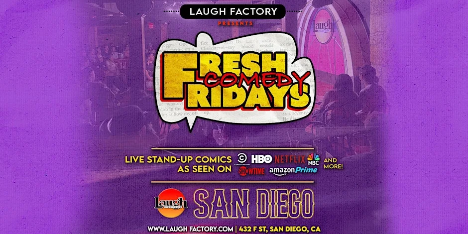 Poster for Fresh Comedy Fridays