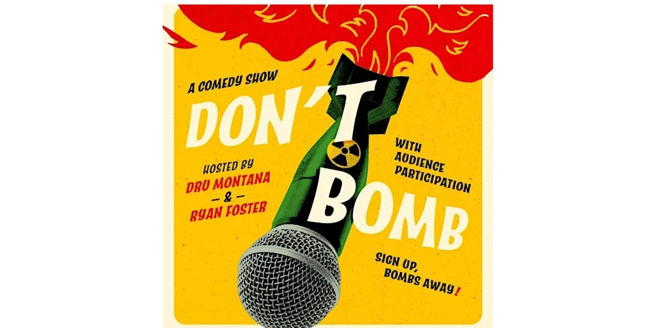Poster for Don't Bomb: Stand-Up Comics Try Not to Suck