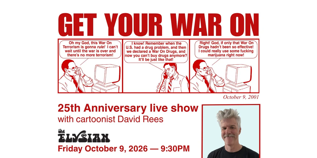 Poster for GET YOUR WAR ON 25th Anniversary *LIVESTREAM*