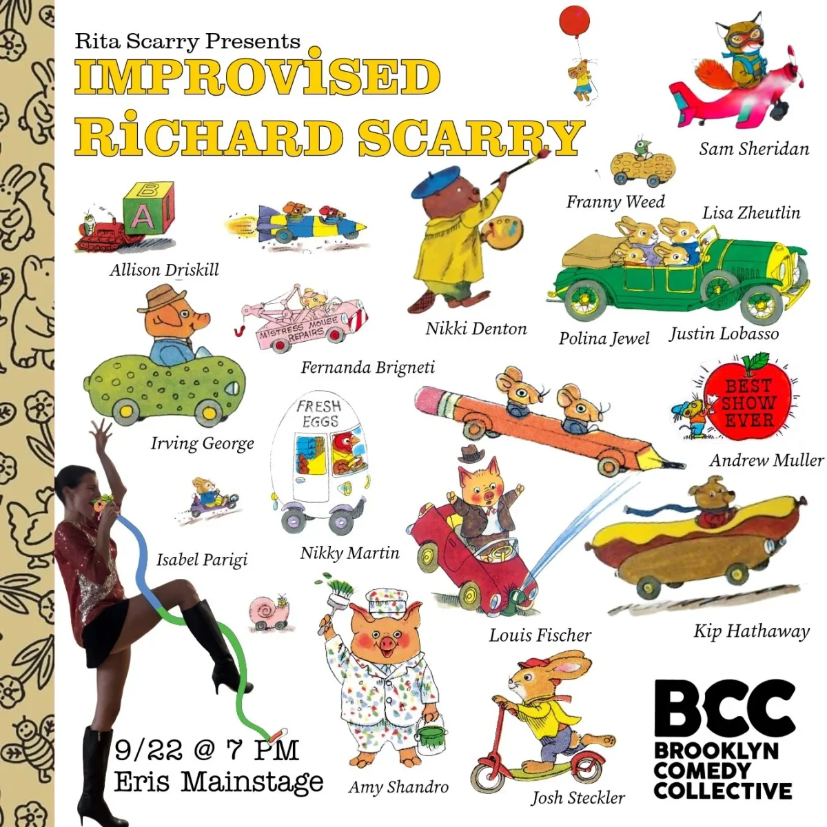 Poster for Improvised Richard Scarry