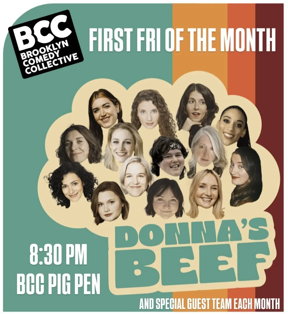 Poster for DONNA’S BEEF IMPROV